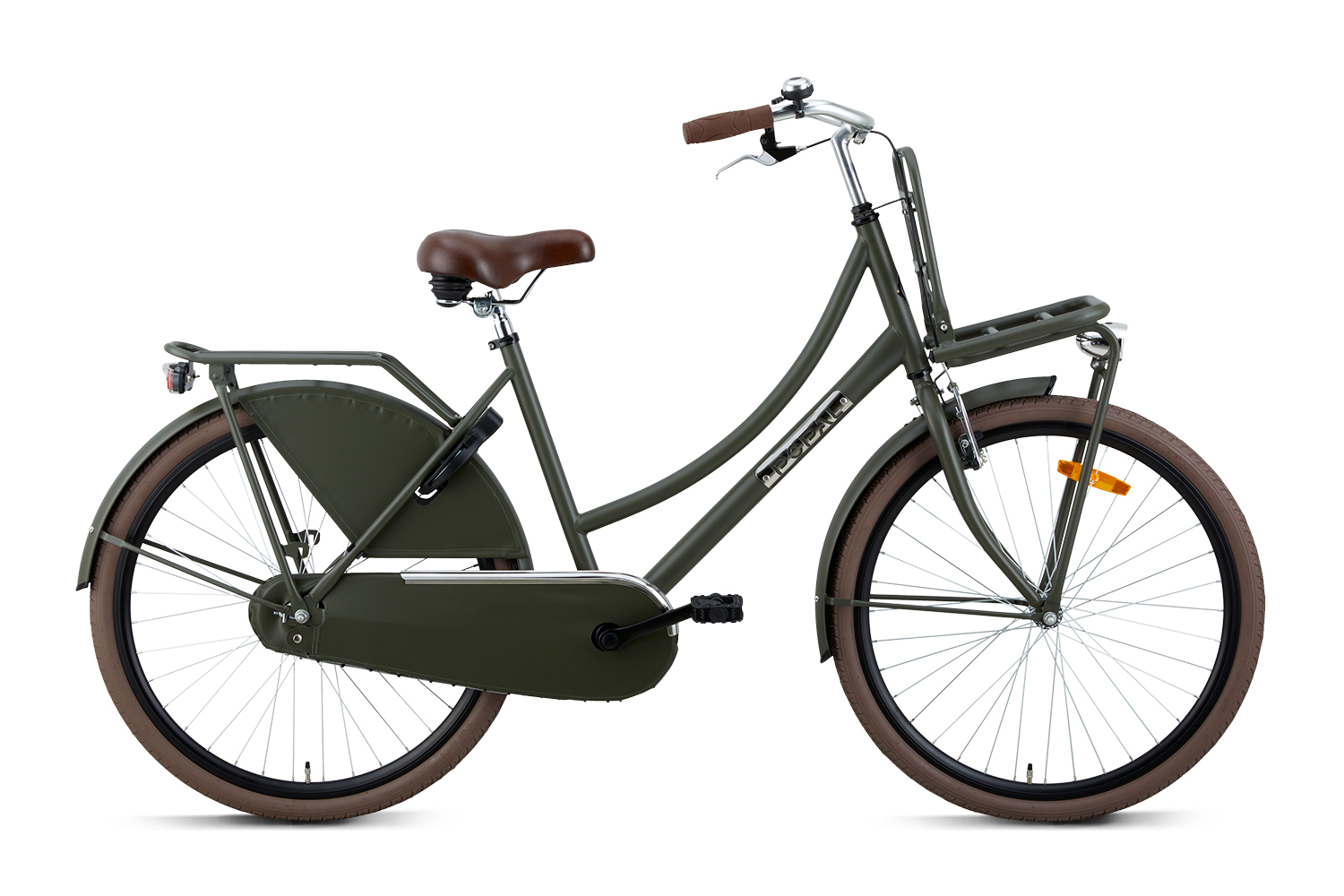 niet voldoende ondersteboven bloem Popal Daily Dutch Basic 26 Army Green - Delta Bikes