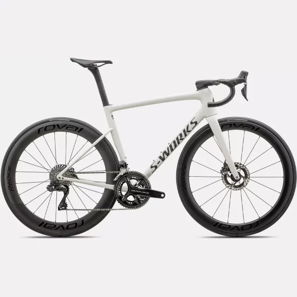 SPECIALIZED TARMAC SL8 S-WORKS White/dune White/fog Tint  ; Opbouw naar Keuze