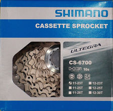 Arashigaoka vrede radium Shimano Ultegra 6700 Cassette 10 speed : 11-23T ,11-25T ,12-25T ,12-30  incl. KMC x10 ketting + missing link - Delta Bikes